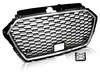 Grill Atrapa Audi A3 8v 17- RS3 Style Chrome Black
