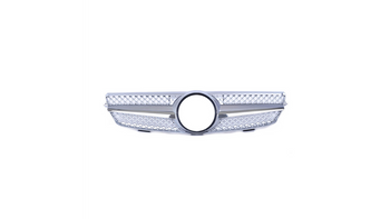 Grill sportowy Chrome & Silver MERCEDES CLK C209 A209 2002-2009