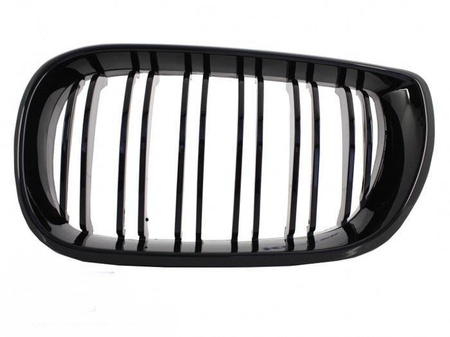 GRILL (NERKI) BMW E46 01-05 CZARNY POŁYSK