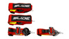 Pasy sportowe Slide V2 Quick Czerwone 4P 3"