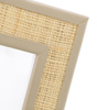 RAMKA NA ZDJĘCIE RAFI BEŻOWA PLECIONA STYL BOHO REGULOWANA
