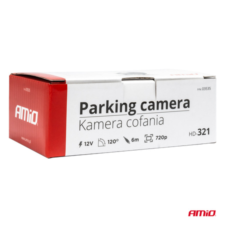 Kamera cofania parkowania HD-321 12v 720p AMIO-03535