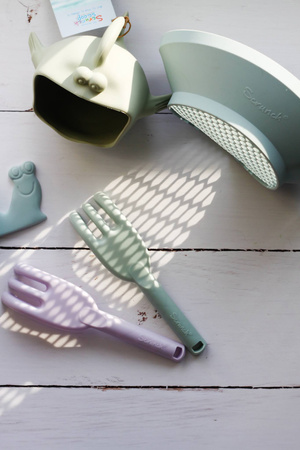 Grabki Scrunch - Ciemny Szary