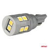 Żarówki LED CANBUS T10 W5W 12 SMD 3030 White 12V 24V AMIO-04243