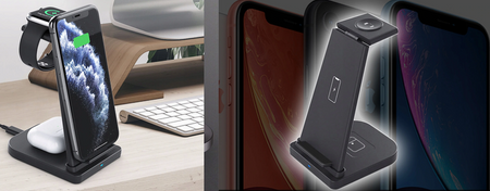 Ładowarka bezprzewodowa 15W - iPHONE AIRPODS WATCH