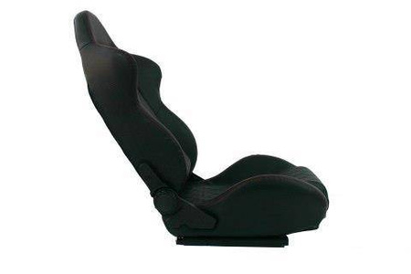 Fotel sportowy MONZA GRAND Carbon Black