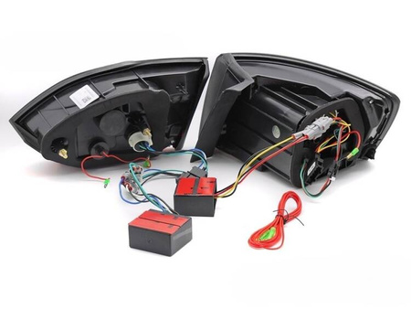 Lampy diodowe smoke LED bar do VW Jetta VI 11-14
