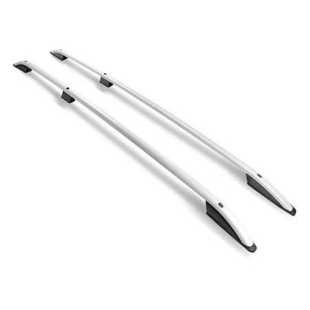 Relingi dachowe Fiat Doblo III 510/511 L2 | Maxi 2022- Srebrny LONG