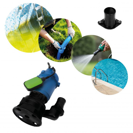 Pompa do wody 2850W 2" 30000l/h +PŁYWAK WDS2422