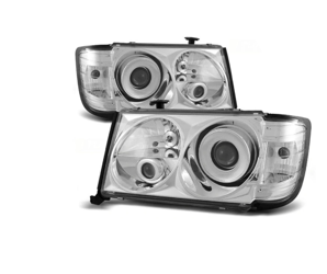 Lampy przednie Mercedes W201/190 12.82-05.93 chrom