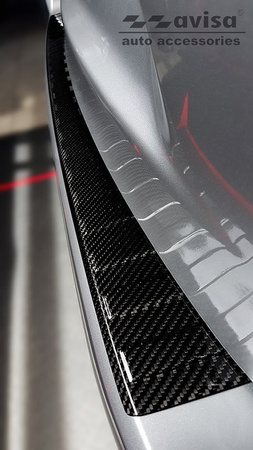 Nakładka na zderzak tylny do Mitsubishi ASX (Carbon Fiber)