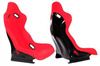 Fotel sportowy RALLY Welur Red