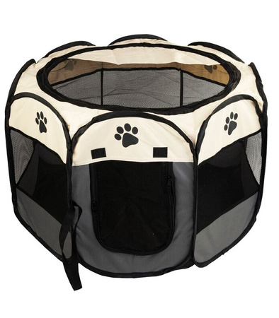 KOJEC DLA PSA KOTA ROZMIAR S SKŁADANY PRZENOŚNY LEGOWISKO KLATKA ZAGRODA