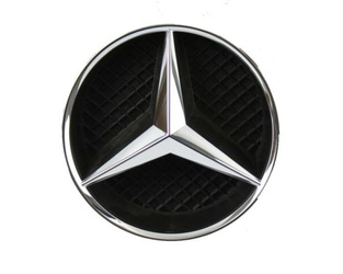 LOGO + MOCOWANIE GRILLA MERCEDES CHROME