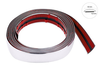Listwa dekoracyjna, chrom, 40 mm x 5 m (58993)