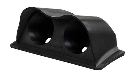 Adapter do Zegarów 2x 60mm na deskę BMW 3 E46 z tylnym otworem na przewody