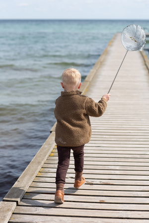 Siatka teleskopowa FOLLOW the duck - Ciemny Szary
