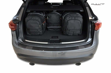 INFINITI QX70 2013+ TORBY DO BAGAŻNIKA 4 SZT