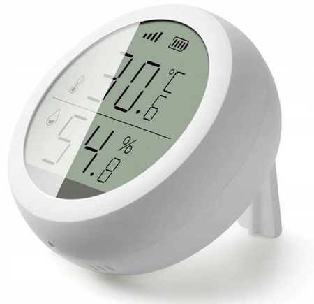Czujnik temperatury wilgotności ZigBee TUYA LCD