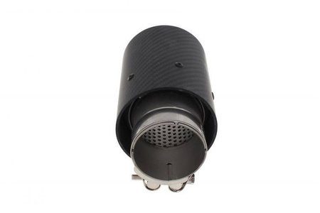 Końcówka tłumika 89mm wejście 65mm Carbon