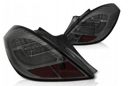Lampy diodowe Opel Corsa d 3d 06-14 smoke led bar