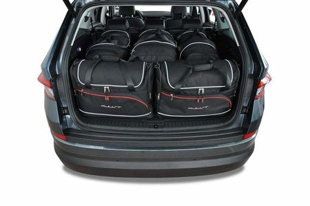 SKODA KODIAQ 2017+ TORBY DO BAGAŻNIKA 5 SZT