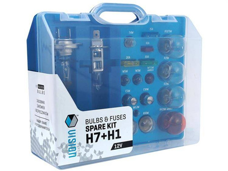 Zasobnik VISION H7 + H1 12V + 17 elementów