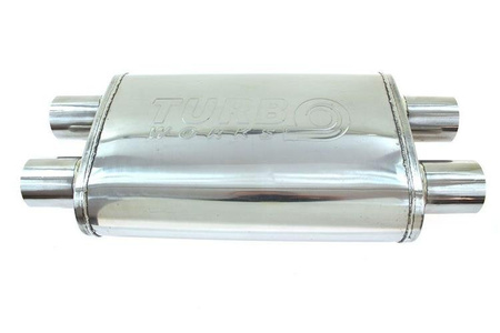 Tłumik Środkowy 63,5mm TurboWorks LT 304SS