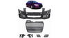 Przedni zderzak sport zestaw z grillem AUDI A4 B7 2005-2008