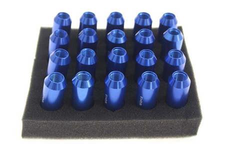 Nakrętki JBR 60mm M12 x1.5 BLUE