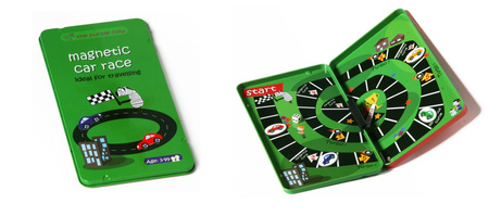 Gra magnetyczna The Purple Cow - Wyścigi samochodowe