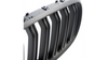 Grill sportowy podwójne żeberka Matt Black BMW X6 E71 E72 X5 E70 2007-2013