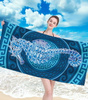 RĘCZNIK PLAŻOWY KĄPIELOWY 100 X 180 CM MIKROFIBRA DUŻY SZYBKOSCHNĄCY MIĘKKI KOLOROWY