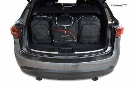 INFINITI QX70 2013+ TORBY DO BAGAŻNIKA 4 SZT