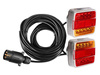Zestaw lamp tylnych LED na magnes, przewód 7,5 m z wtyczką 7 PIN