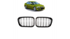 Grill sportowy podwójne żeberka Gloss Black  BMW 3 (E46) Sedan Compact Touring przed liftem 1998-2001