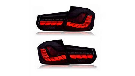 Zestaw Lamp Tylnych Dynamic LED Smoke BMW 3 F30 F80 2013-2018