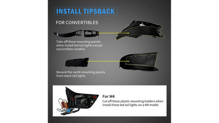 Zestaw Lamp Tylnych Dynamic LED Smoke BMW 4 F32 F82 4 F33 F83 2013-obecnie