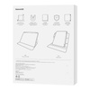 Magnetyczna Etui ochronne do Ipad Pro 11"/IPad Air4/Air5 10.9" Baseus Minimalist (szary)