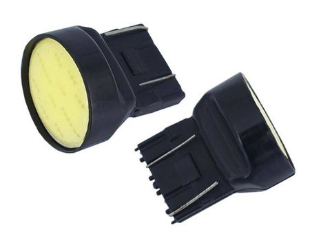 Żarówka VISION W21/5W (T20q) 12V 1x COB LED, CANBUS, biała, 2 szt.