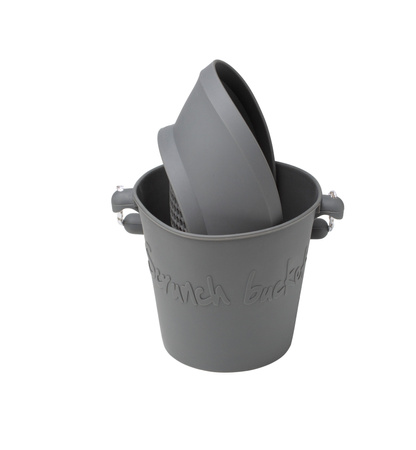 Silikonowe Sitko do piasku Scrunch - Ciemny Szary