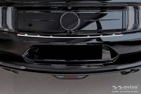 Nakładka na zderzak tylny do Ford Mustang 6 (Stal)