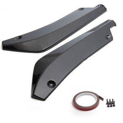 Uniwersalne lotki dokładki tylnego zderzaka Carbon 38,5CM