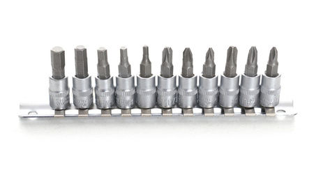 Zestaw Bitów 1/4"  11cz. KD10240