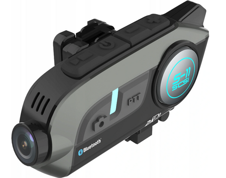 Interkom motocyklowy kamera 2K IMX335 SONY WIFI BT