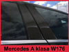 Mercedes klasa A W176 Osłony na słupki drzwi Karbon