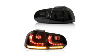 Zestaw Lamp Tylnych Dynamic LED Smoke VW GOLF VI 2008-2012