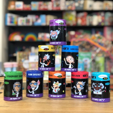 Mini eksperymenty The Purple Cow - Sztuczny śnieg