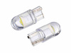 Żarówka VISION W5W (T10) 12V 1x F10 LED, całoszklana, biała, 2 szt.