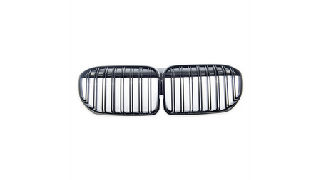 Grill sportowy podwójne żeberka Gloss Black BMW 7 G11 G12 Facelift 2019-obecnie